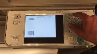 Changing SMTP port on Canon Advance Series [upl. by Cahn626]