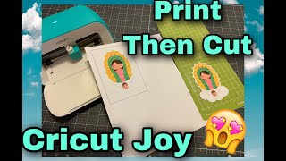 CRICUT JOY PRINT THEN CUT PROJECT IMPRIMIR PARA CORTAR CON CRICUT JOY ESPAÑOL  ENGLISH [upl. by Etteuqram]