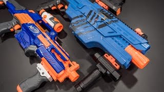 Nerf Tactical Rail Compatibility Explained  Rival vs NStrike [upl. by Jethro]