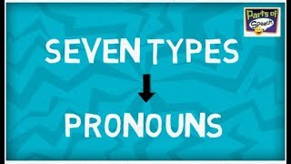 Seven Types of Pronouns  Parts of Speech [upl. by Ainival]