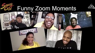 Squadd Cast Funny Zoom Moments [upl. by Ardeen]