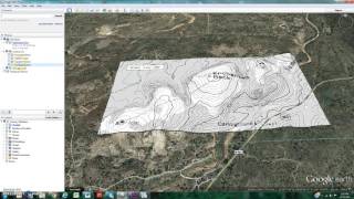 Visualizing Contour Topographic Maps In Google Earth [upl. by Britta]