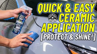 Quickly and Easily Apply Ceramic Protection To Your Vehicle  Chemical Guys [upl. by Sheeree]