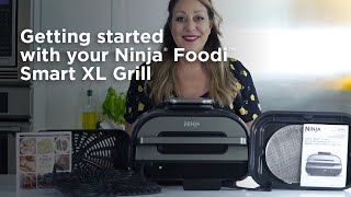 Indoor Grill  Getting Started Ninja® Foodi™ Smart XL Grill [upl. by Irod]