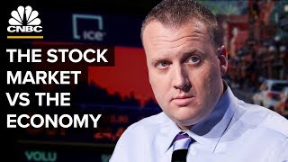 The Difference Between The Stock Market And The Economy [upl. by Eelsew]