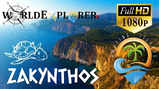 █▬█ █ ▀█▀ Zakynthos Zante HD places that you must see drone [upl. by Attelrahc]