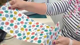 sewingtube  A craft fair quick make  One piece purse project [upl. by Rolf901]