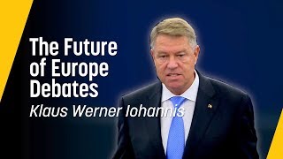 Iohannis A Union that looks to the future  Future of Europe Speech October 2018 [upl. by Ettevets]