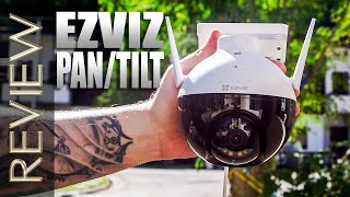 Ezviz C8C PanTilt Outdoor Smart IP Security Camera Review [upl. by Lerraf]