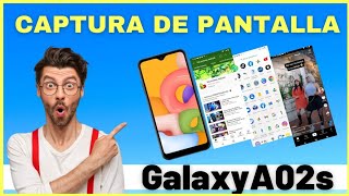 Como Hacer Captura de Pantalla Samsung Galaxy A02s [upl. by Curley]