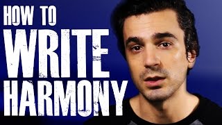 How to WRITE Harmonies Vocal Harmony Tutorial [upl. by Esorylime752]