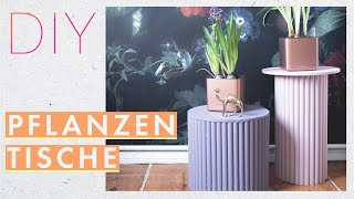 DIY Beistelltische  Design Pflanzentische selber machen  Jelena Weber [upl. by Pigeon]