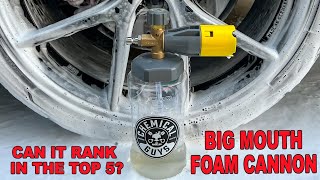 Chemical Guys Big Mouth Foam Cannon  Review amp Testing  Foaming Tips [upl. by Beyer629]