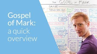 Gospel of Mark a Quick Overview  Whiteboard Bible Study [upl. by Weigle]