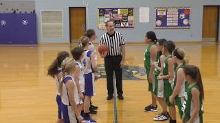 Bremen at Triton  5th Grade Girls Basketball A game 🏀 2132019 [upl. by Rosol]