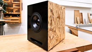 Making A Powered Sub Woofer  High Quality Bass  DIY Speaker [upl. by Merilyn640]