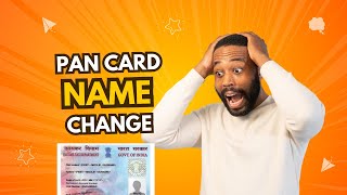 PAN Card Name Change  NSDL PAN CARD NAME CHANGE  online work [upl. by Eeuqram]