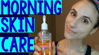 A Dermatologist shows her MORNING SKIN CARE ROUTINE [upl. by Chaney]