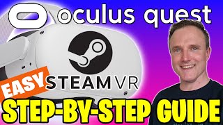 THE BEST SETUP GUIDE TO PLAY STEAM VR GAMES ON YOUR QUEST 2 [upl. by Arondel463]