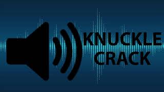 Knuckle Cracking Sound Effect [upl. by Studner]