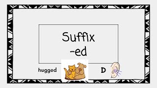 Suffix ED Sounds like D  4 Minute Phonics [upl. by Rog298]