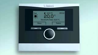 Voorstelling thermostat Vaillant [upl. by Aleacin]