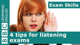 Exam Skills 4 tips for listening exams [upl. by Aleusnoc]