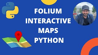 Interactive maps using Folium  Python [upl. by Joye832]