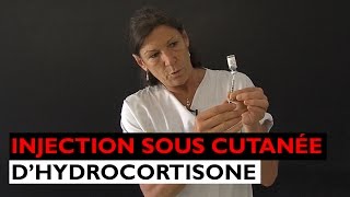 DEFHYEDU  injection sous cutanée dhydrocortisone [upl. by Auqenet]