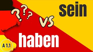 German Perfect Tense  SEIN or HABEN Explained [upl. by Prebo]