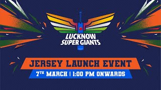 Lucknow Super Giants Official Jersey Launch 2023 [upl. by Rayham661]