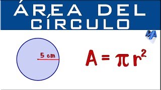 Área del Círculo [upl. by Arolf]