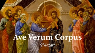 Ave Verum Corpus  Mozart  Lyrics with translation  Blessed Sacrament  Sunday 7pm Choir [upl. by Animar]