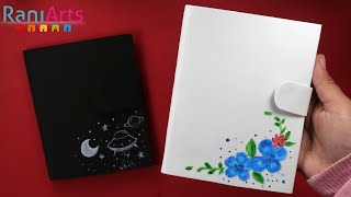 HAZ TUS PROPIAS LIBRETAS BULLET JOURNAL SKETCHBOOKS  FÁCIL  DIY [upl. by Beauvais875]