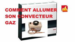 Comment allumer son convecteur gaz Auer ou dautres marques [upl. by Quick]