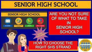 Senior High School Tracks and Strands [upl. by Dumond663]