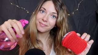 Sesión De Peluquería Virtual  Love ASMR  Ana Muñoz [upl. by Ahseeyt]