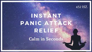 INSTANT Panic Attack Relief Guided Meditation for Immediate Calm [upl. by Ettenil585]