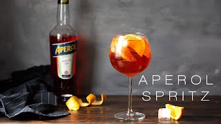 Aperol Spritz recipe amp a secret for extra taste [upl. by Hayikat]