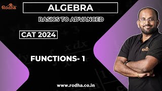 Functions  1 Basics along with Number of possible functions from set A to B   CAT 2024 [upl. by Lucas]