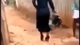 Lady walking in high heels fail funniest edit [upl. by Llered]