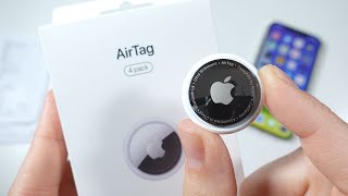 AirTags Unboxing and Review [upl. by Laiceps46]