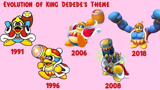 Evolution of King Dededes Theme 1991 2018 [upl. by Joliet]