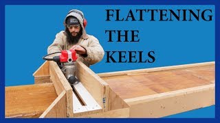 Acorn to Arabella  Journey of a Wooden Boat  Episode 27 Flattening the Keels [upl. by Ythomit102]