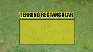 COMO CALCULAR LOS METROS CUADRADOS DE UN TERRENO [upl. by Ymij]