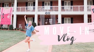 COLLEGE MOVE IN VLOG  Dorm Tour  Ole Miss Sorority House 2020 [upl. by Yekciv]