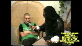 Sinead Oconnor Talks The Day After Ripping Picture Of the Pope on SNL [upl. by Naliorf]