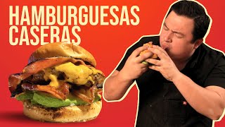 Hamburguesas Caseras  Munchies Lab [upl. by Barnabe]