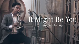 It Might Be You  Stephen Bishop Saxophone Cover by Desmond Amos [upl. by Rust357]