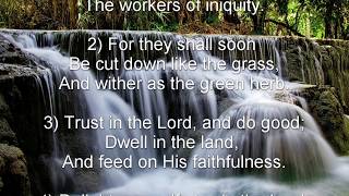 Psalm 37 NKJV  The Heritage of the Righteous And the Calamity of the Wicked [upl. by Aneloaup]